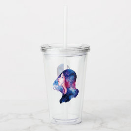 Kvinna Take Away Mugg