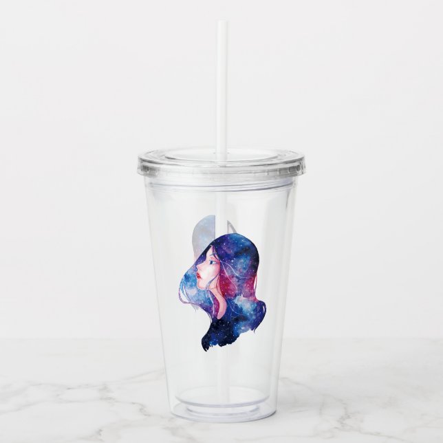 Kvinna Take Away Mugg (Framsida)