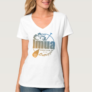 Kvinna tävlinglogotyp 2 t-shirt