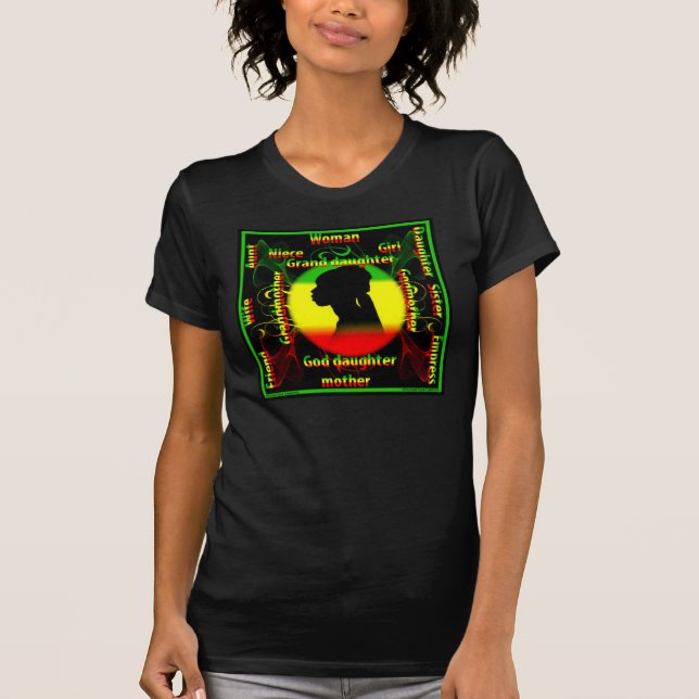 Kvinna Tee Shirt (Framsida)