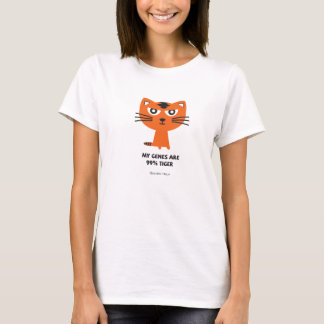 Kvinna tigerT-tröja T Shirt