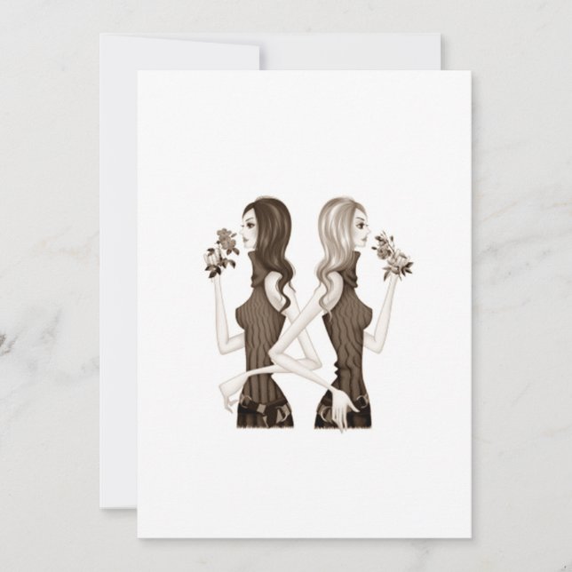 KVINNA/TJEJENS SAMKOMST INVITATION INBJUDNINGAR (Framsida)