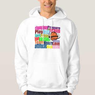 Kvinna tröja för basketbrevlåda sweatshirt