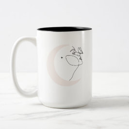 Kvinna Två-Tonad Mugg
