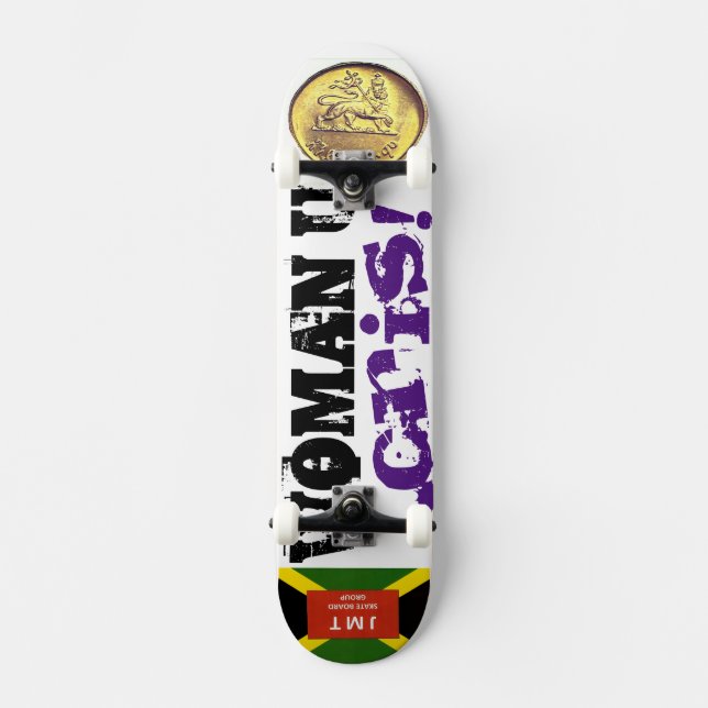 KVINNA U CRIS Skateboard (Framsida)