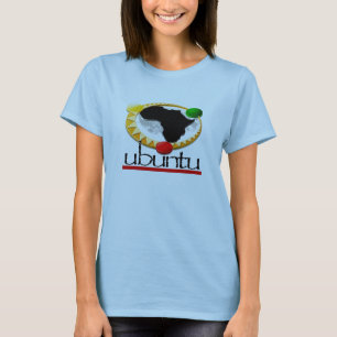 Kvinna Ubuntu T Shirt