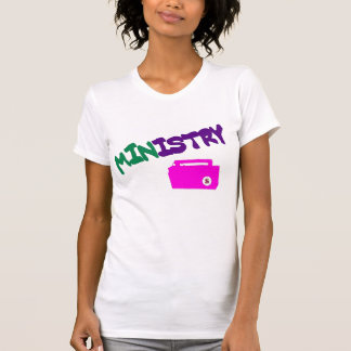 kvinna utslagsplats 1 för missionmusik tee shirt