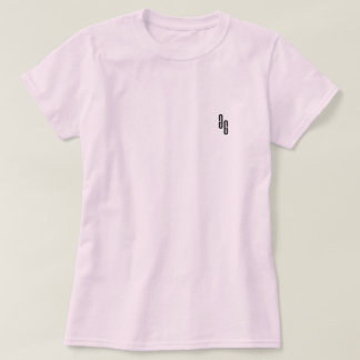Kvinna utslagsplats för GG-logotyp Tee
