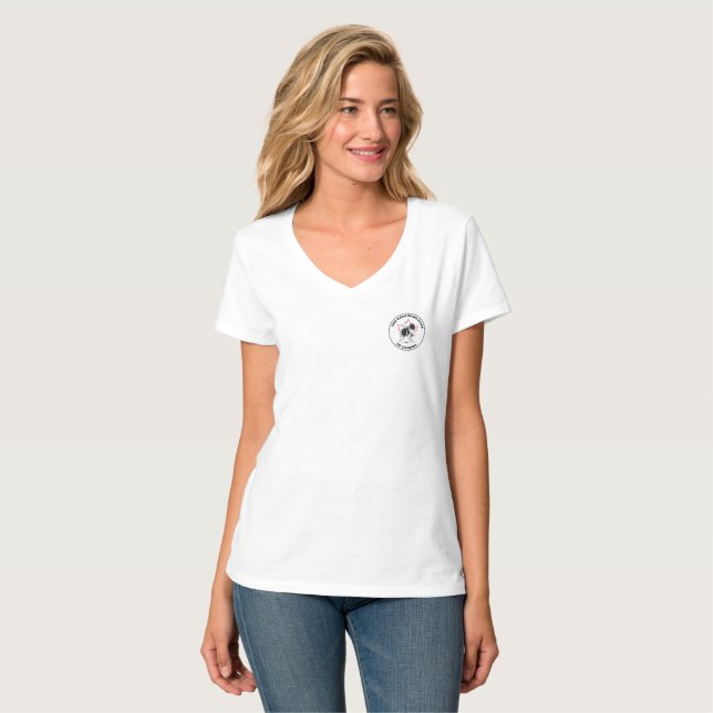 Kvinna V - nackeutslagsplats Tee (Hel framsida)