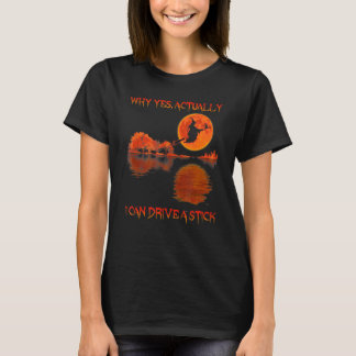 Kvinna varför jag kan köra en flygande bil t shirt
