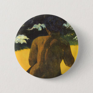 Kvinna vid havet av Paul Gauguin Knapp
