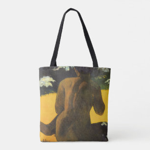 Kvinna vid havet av Paul Gauguin Tygkasse