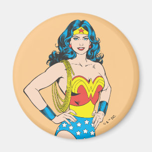 kvinna Vintage Dos med Lasso Magnet