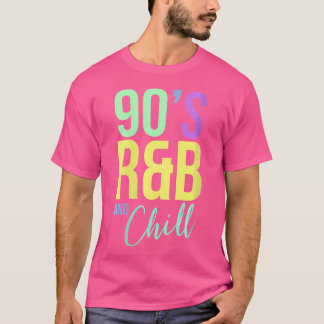Kvinna Vintage Retro I Kärlek 90's Rb Chill RB Hip T Shirt