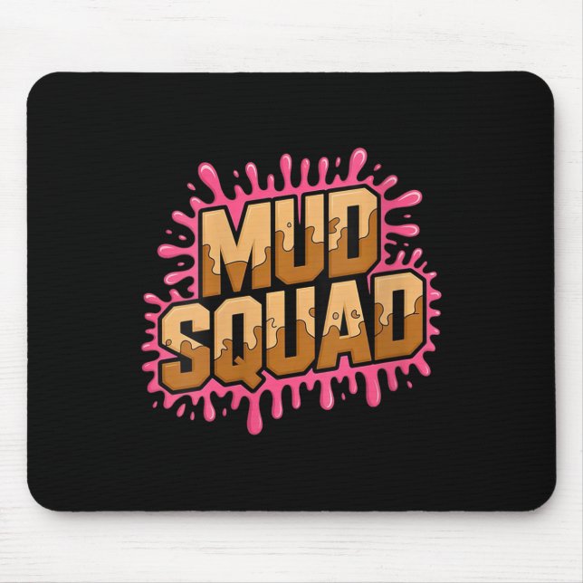 Kvinna Womans Muddy Lera Springa Squad Mudding Run Musmatta (Framsidan)
