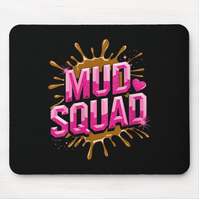 Kvinna Womans Muddy Lera Springa Squad Mudding Run Musmatta (Framsidan)