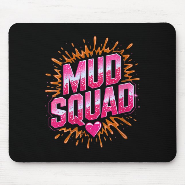 Kvinna Womans Muddy Lera Springa Squad Mudding Run Musmatta (Framsidan)