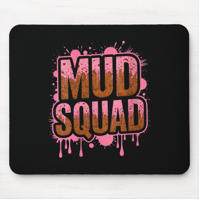 Kvinna Womans Muddy Lera Springa Squad Mudding Run Musmatta (Framsidan)