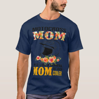 Kvinna Womens Motocross mamma Precis som vanligt T Shirt
