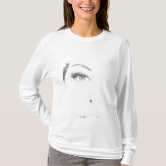 Kvinnaansikte Tee Shirt