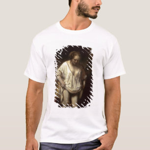 Kvinnabadning i en strömma, 1654 tee