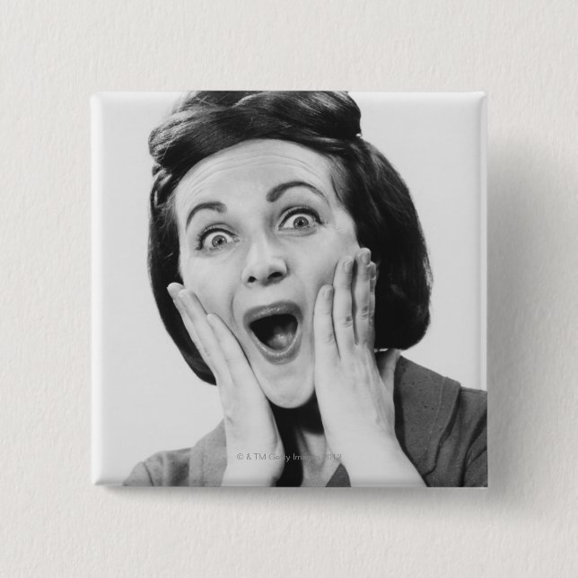 Kvinnadanandeansikte Knapp (Framsida)