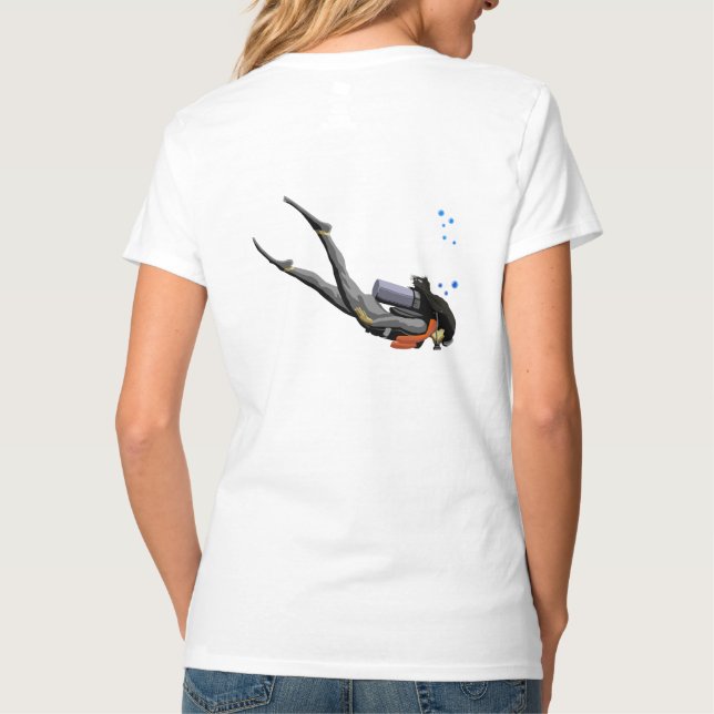 Kvinnadyka T-shirt (Baksida)