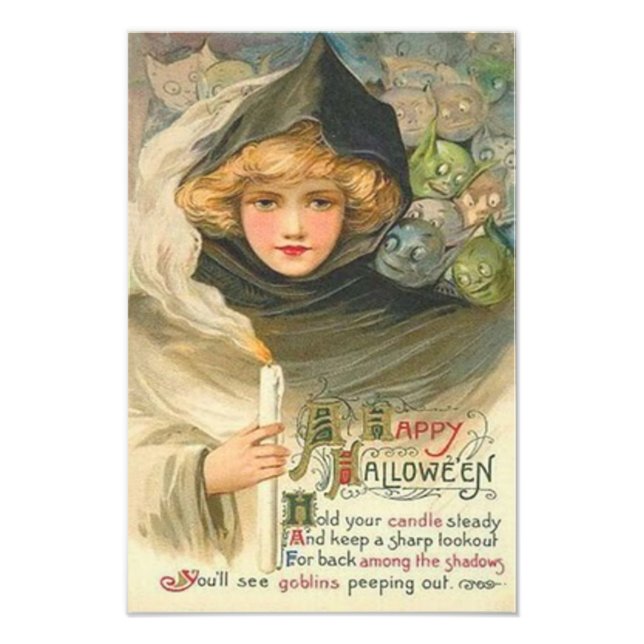 Kvinnaelakt troll fototryck (Framsidan)