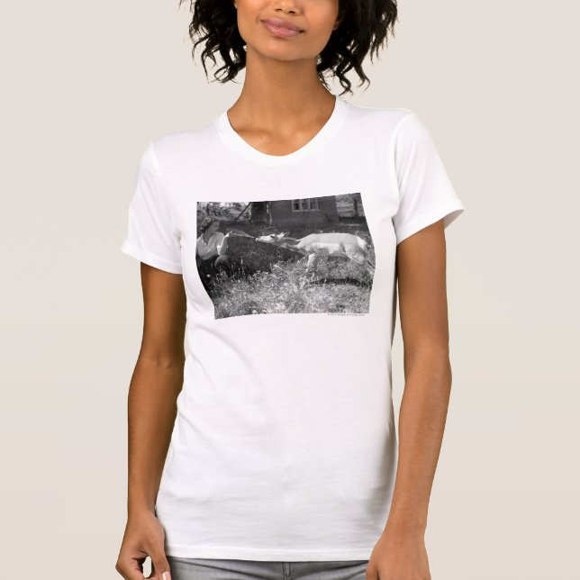 Kvinnaflaska - mata en antelope. tee (Framsida)
