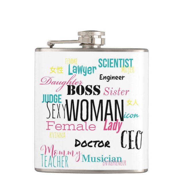 KVINNAFLASKAN FICKPLUNTA (Framsidan)