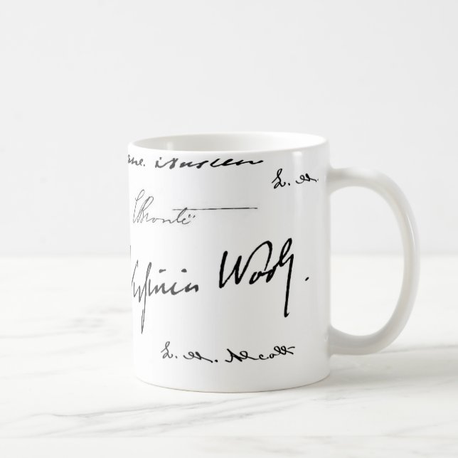 Kvinnaförfattare Kaffemugg (Höger)