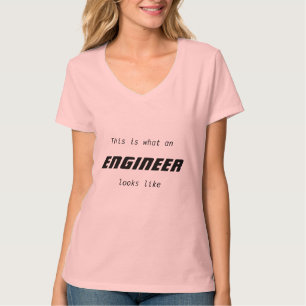 Kvinnaingenjörskjorta Tee Shirt