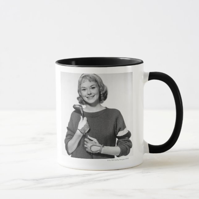 Kvinnainnehavgolfklubb Mugg (Höger)