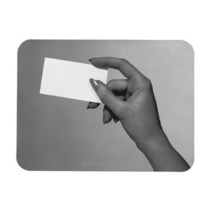 Kvinnainnehavkort Magnet