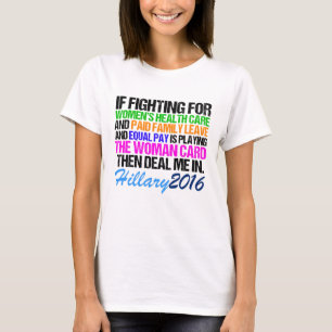 Kvinnakort Pro Hillary 2016 Tee