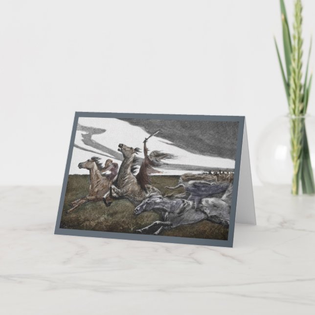 Kvinnakrigare Disesen Kort (Framsida)