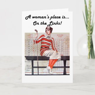 Kvinnan på anknyter kort