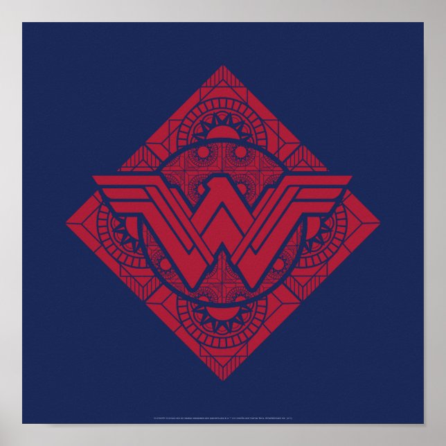  kvinnans Amazoniska symbol Poster (Framsidan)