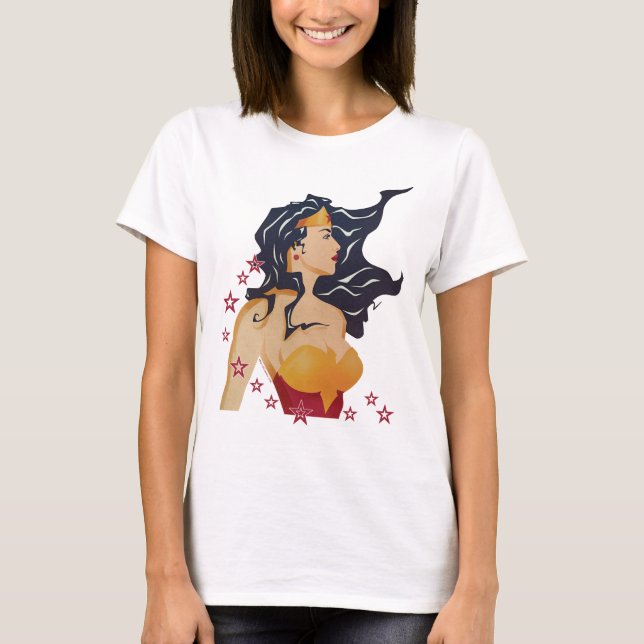  kvinnans återloppssprängning tee shirt (Framsida)