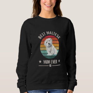 Kvinnans bästa maltesiska Mamma någonsin Maltesisk T Shirt