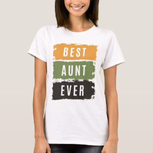 Kvinnans bästa Moster någonsin   Auntie T Shirt