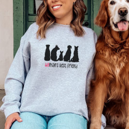 Kvinnans bästa vänliga Hund-sötskjorta T Shirt