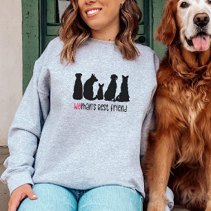 Kvinnans bästa vänliga Hund-sötskjorta T Shirt