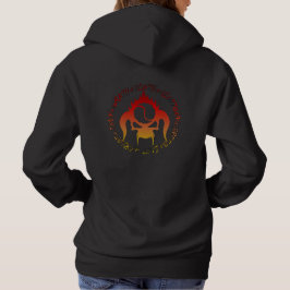 Kvinnans hoodie med sju dödliga synder tee shirt