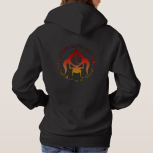 Kvinnans hoodie med sju dödliga synder tee shirt