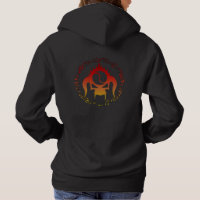 Kvinnans hoodie med sju dödliga synder