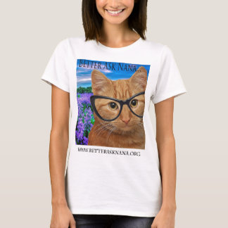 kvinnans kortärmad T-shirt