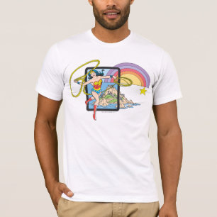 kvinnans regnbåge tee