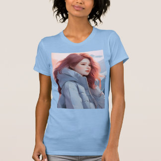 Kvinnans skönhet t shirt