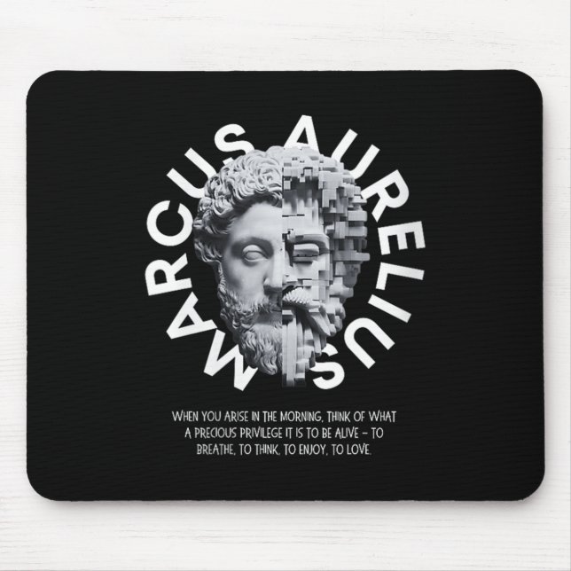 Kvinnans Stoicism Marcus Aurelius Citote V-nacke _ Musmatta (Framsidan)